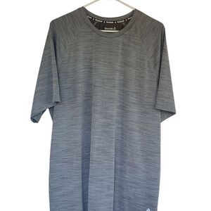 Reebok Men's Short Sleeve Heathered Gray Tee